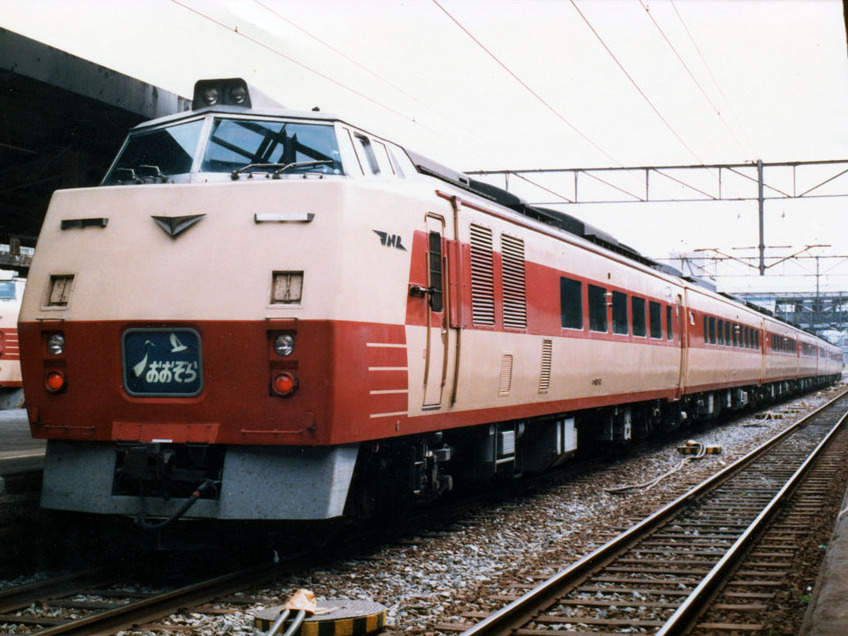 国鉄キハ183系 特急 おおぞら ＠札幌 1986